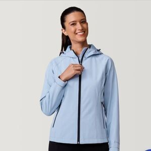 Free country Women's Super Softshell Lite Jacket Size M Cloud NWT and in packag